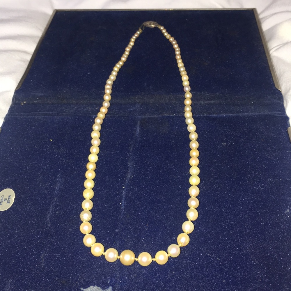 Real Akoya peal necklace